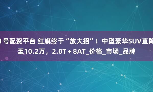 1号配资平台 红旗终于“放大招”！中型豪华SUV直降至10.2万，2.0T＋8AT_价格_市场_品牌